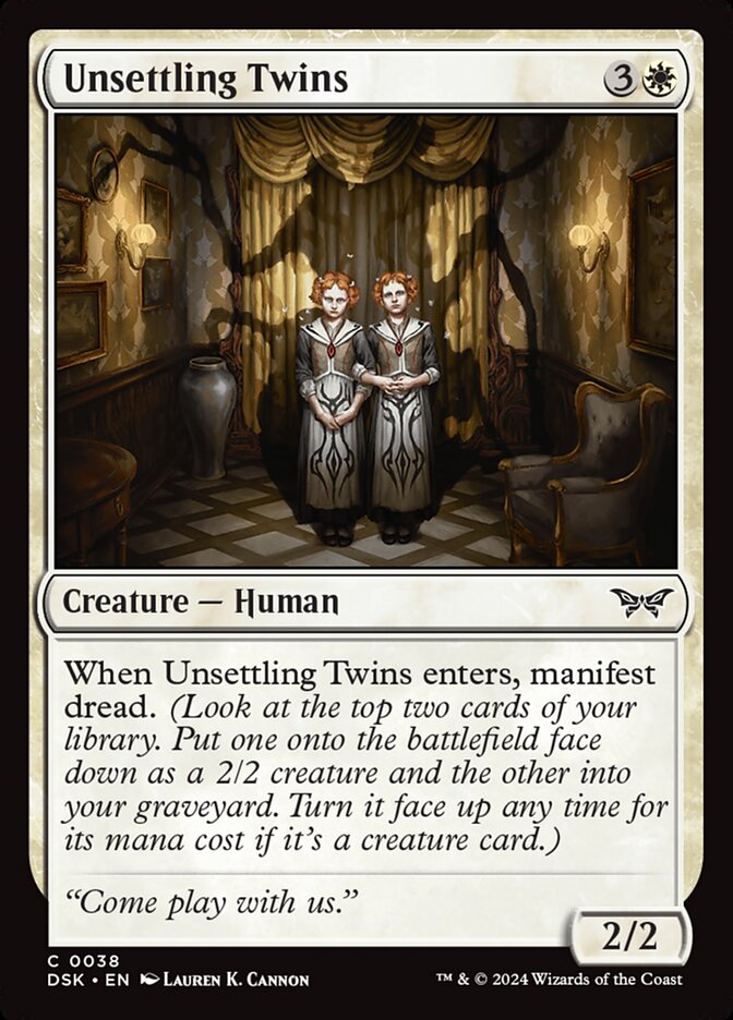 Unsettling Twins Foil