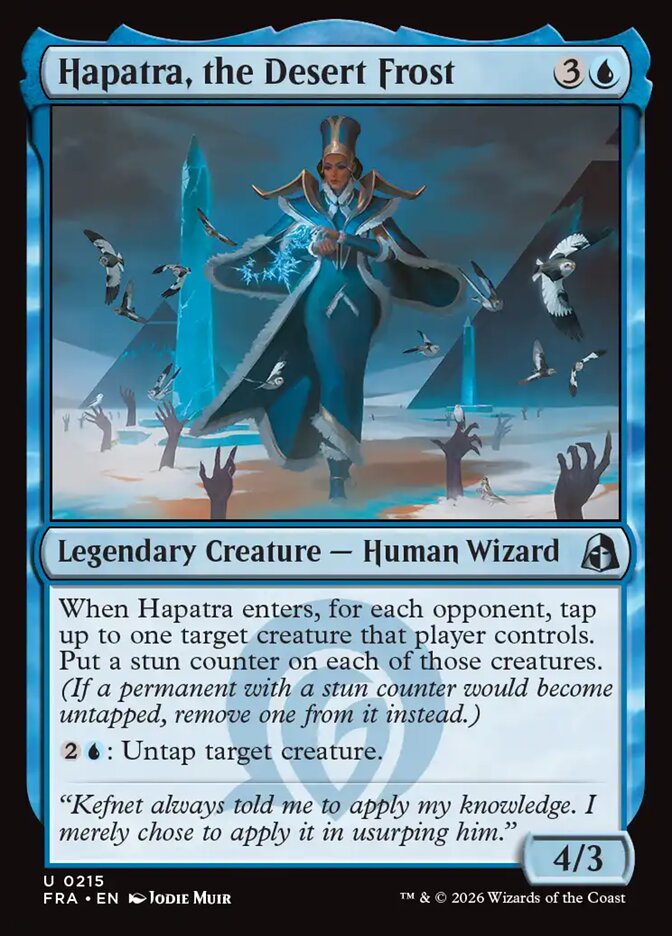 Hapatra, the Desert Frost Foil