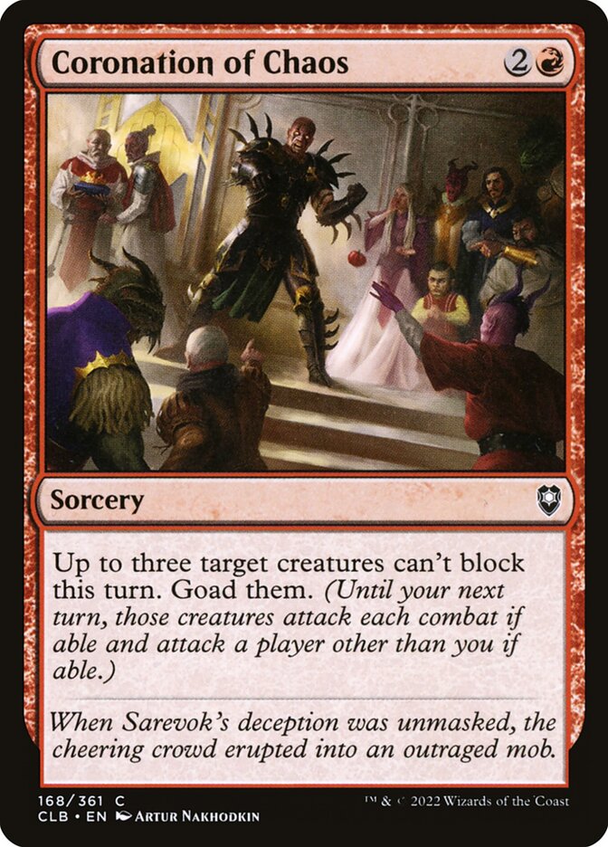 Coronation of Chaos Foil