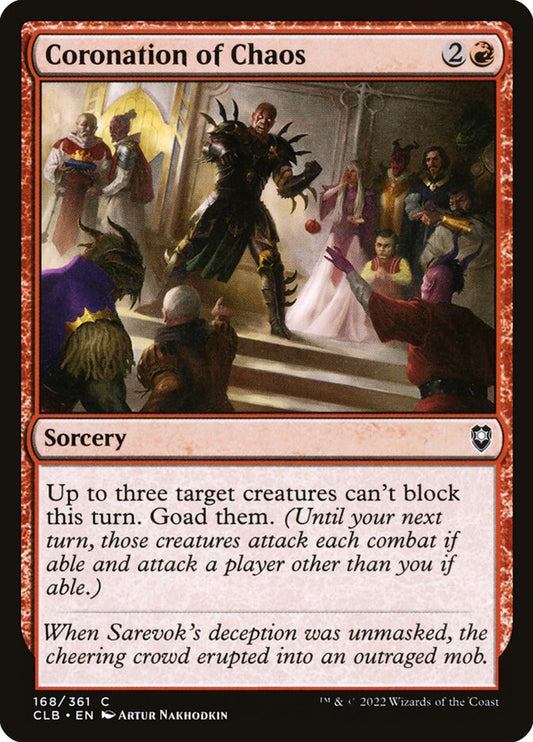 Coronation of Chaos Foil