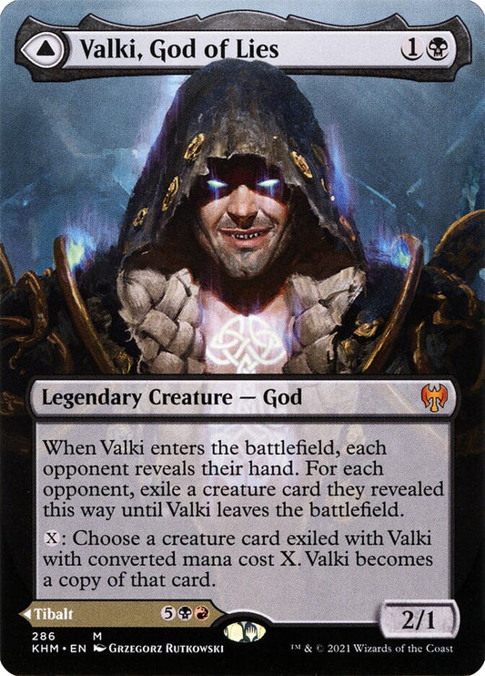 Valki, God of Lies // Tibalt, Cosmic Impostor Borderless