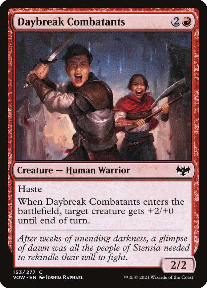 Daybreak Combatants Foil