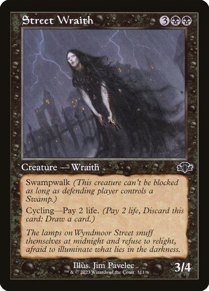 Street Wraith Old Frame Foil