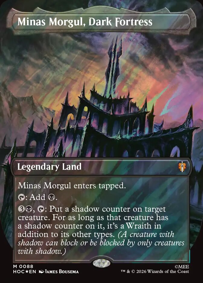 Minas Morgul, Dark Fortress Classic Artist Surge Foil
