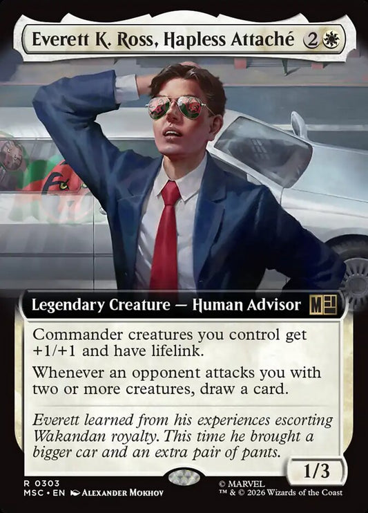 Everett K. Ross, Hapless Attaché Extended Art
