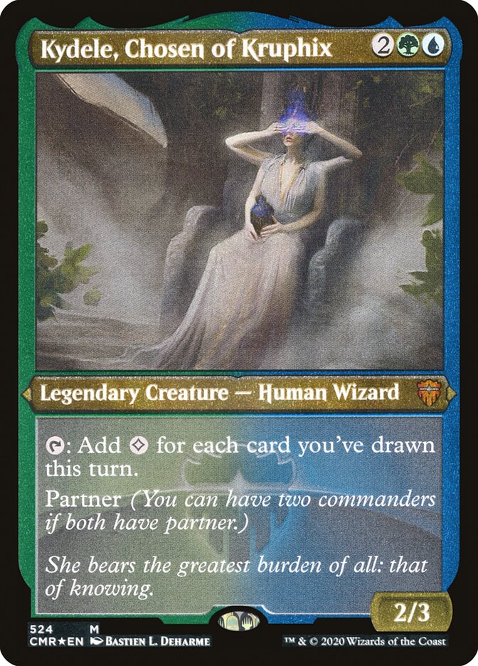 Kydele, Chosen of Kruphix Etched Foil