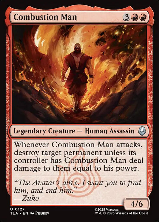 Combustion Man Foil