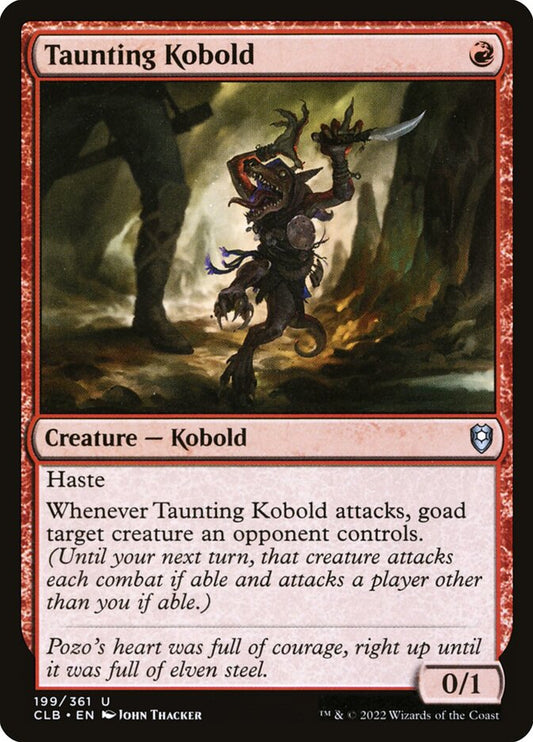 Taunting Kobold Foil
