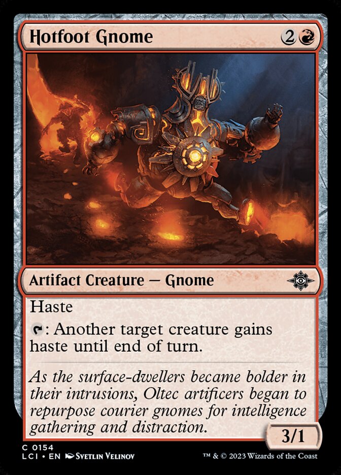 Hotfoot Gnome Foil