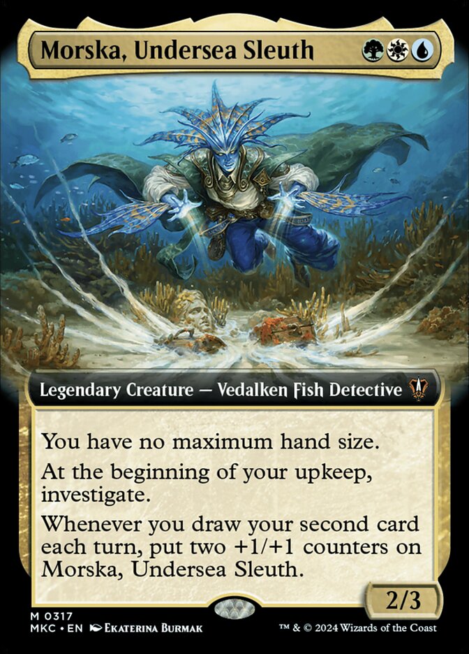 Morska, Undersea Sleuth Extended Art