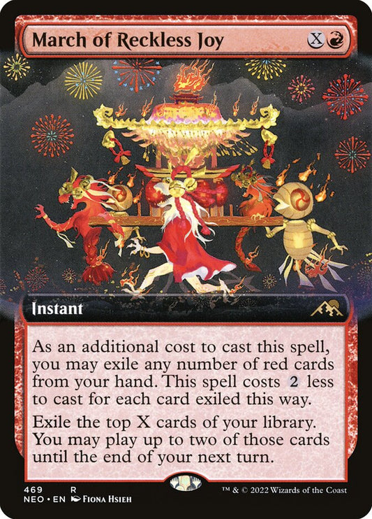 March of Reckless Joy Extended Art