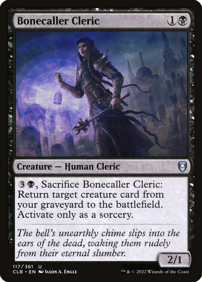 Bonecaller Cleric Foil