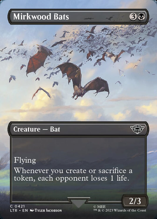 Mirkwood Bats Borderless Foil