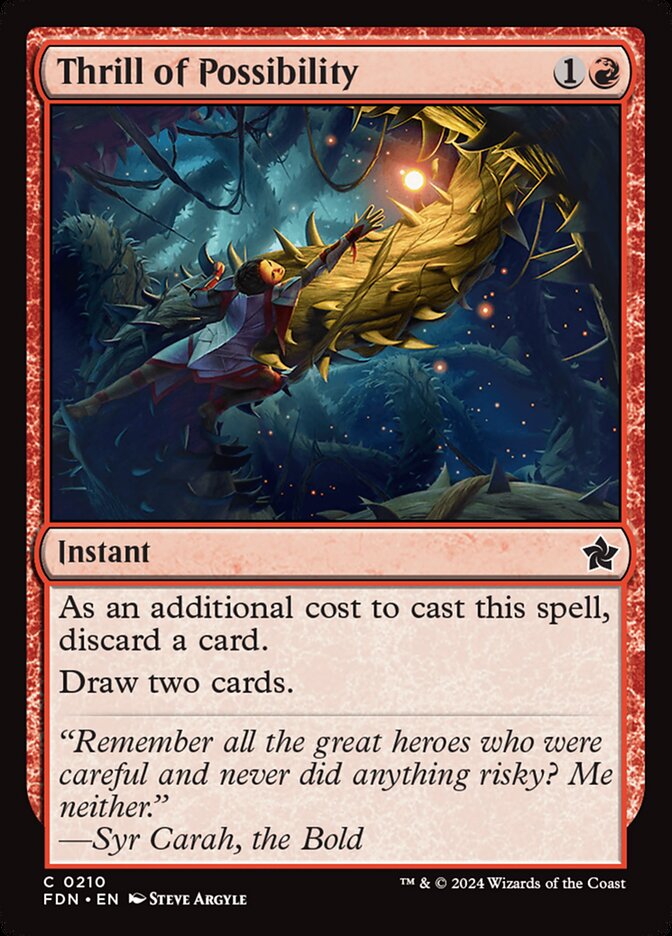 Thrill of Possibility Foil