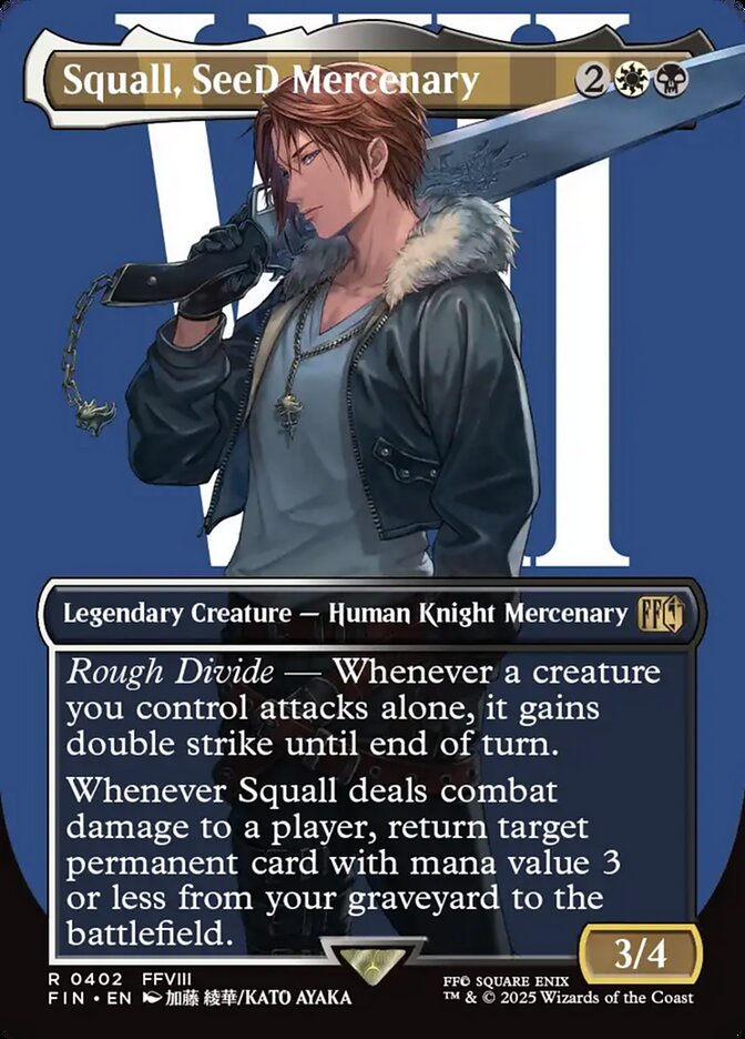 Squall, SeeD Mercenary Borderless