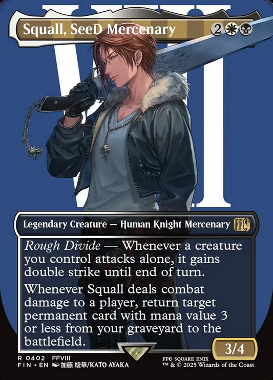 Squall, SeeD Mercenary Borderless