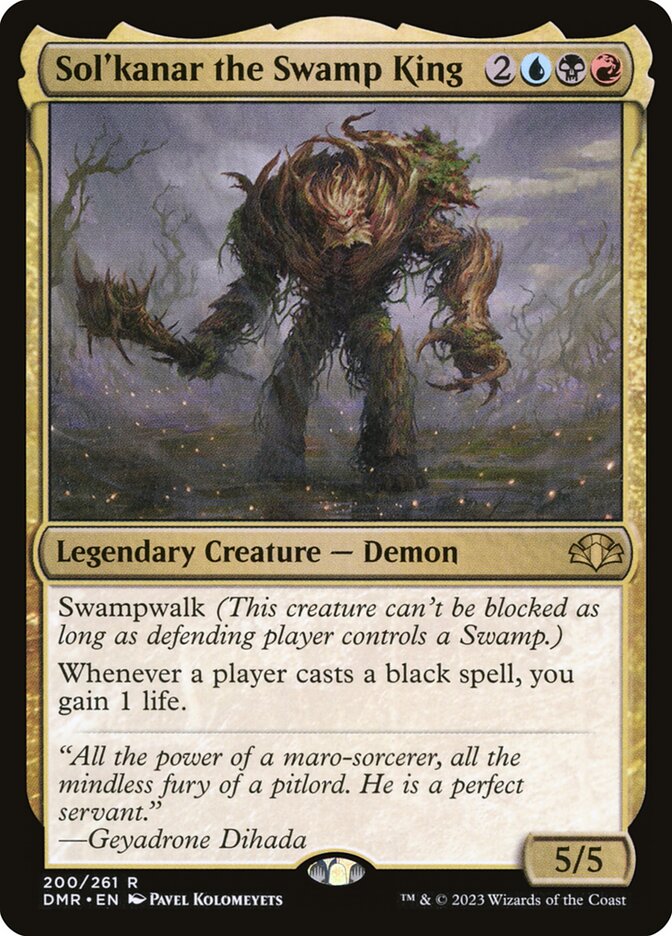 Sol'kanar the Swamp King Foil