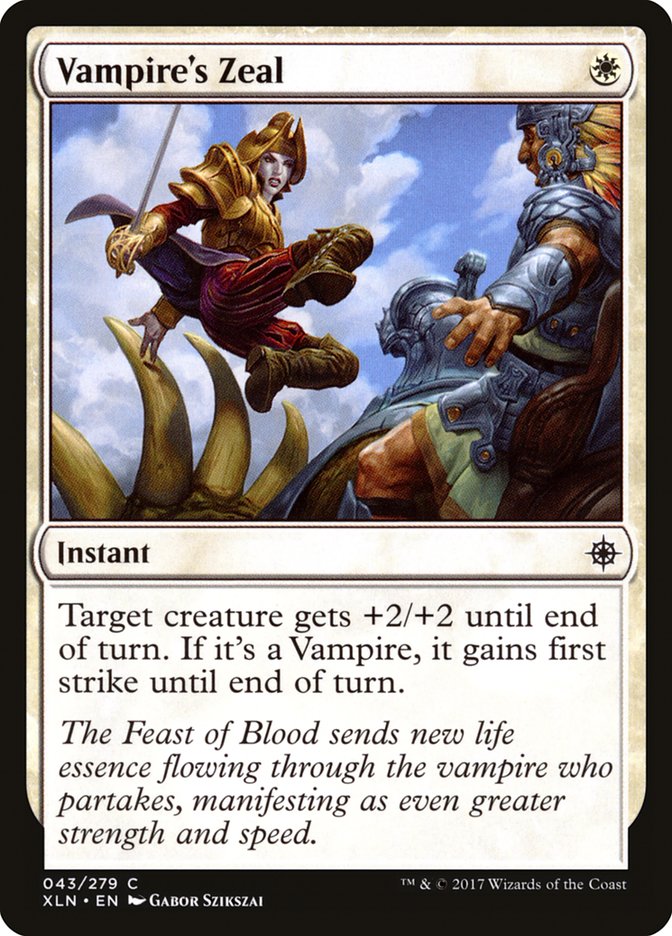 Vampire's Zeal Foil
