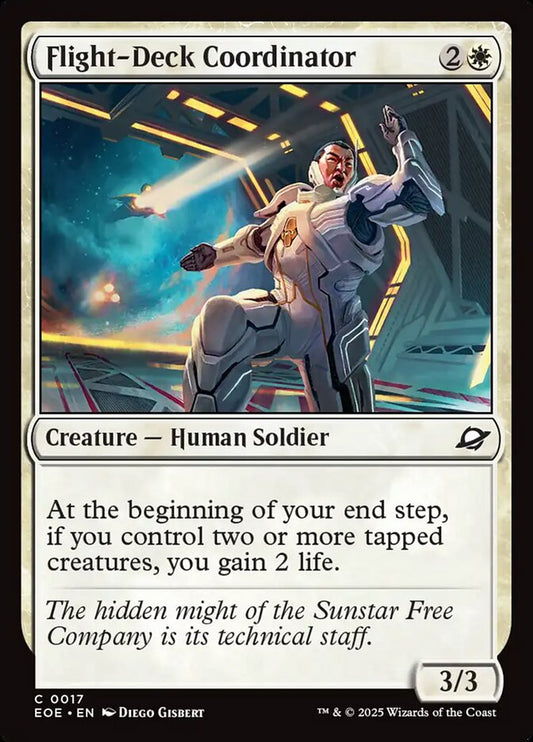 Flight-Deck Coordinator Foil