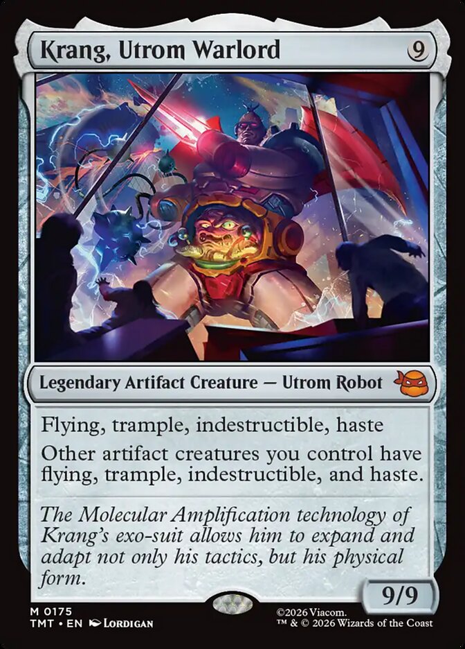 Krang, Utrom Warlord Foil