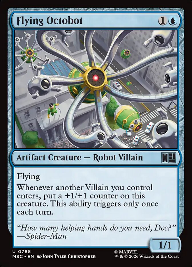 Flying Octobot Foil