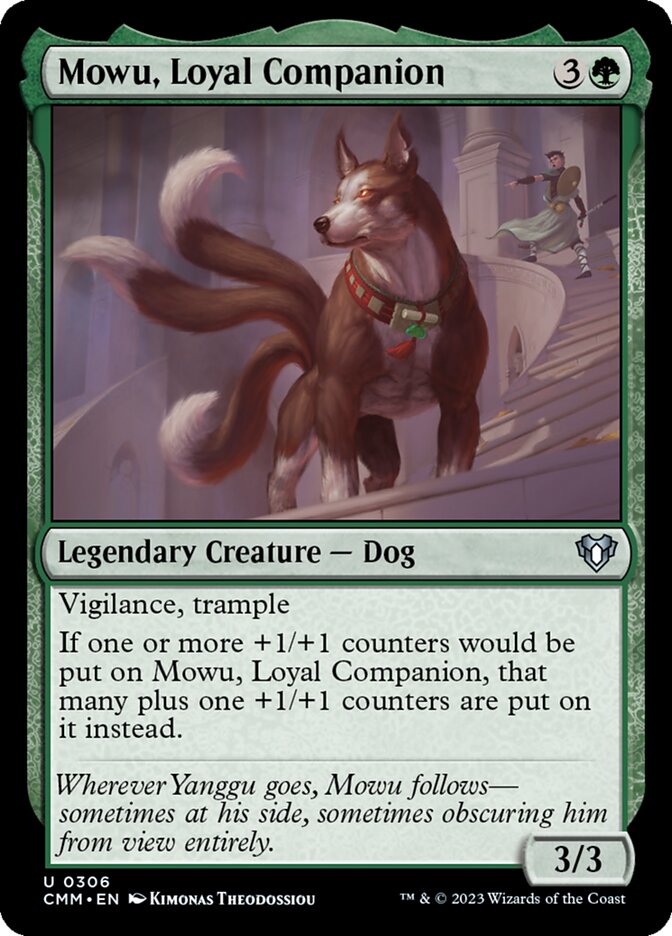 Mowu, Loyal Companion Foil