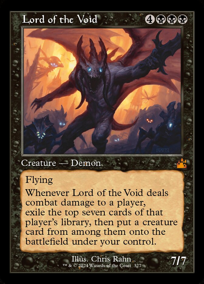Lord of the Void Retro Frame