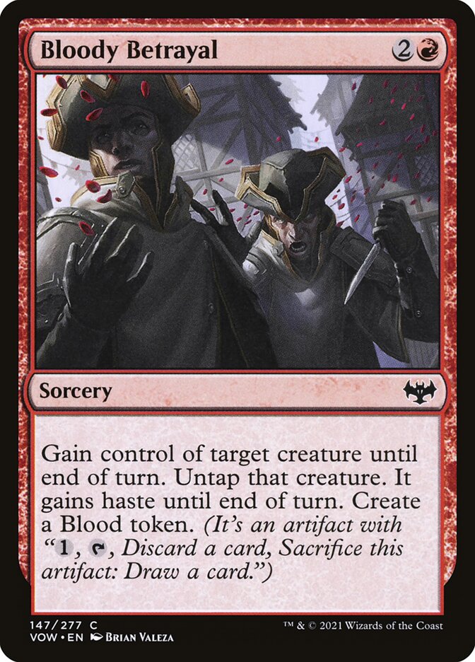Bloody Betrayal Foil