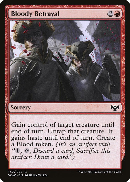 Bloody Betrayal Foil