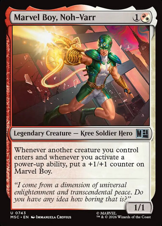 Marvel Boy, Noh-Varr Foil