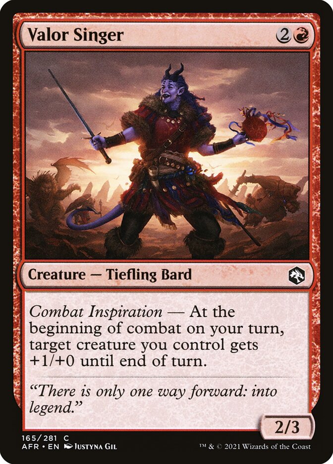 Valor Singer Foil