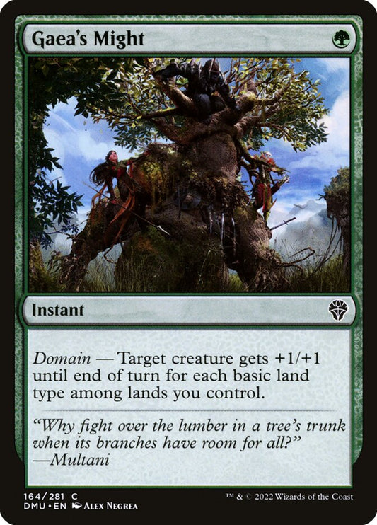 Gaea's Might Foil