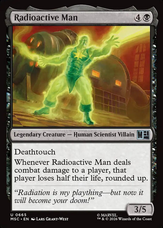 Radioactive Man Foil