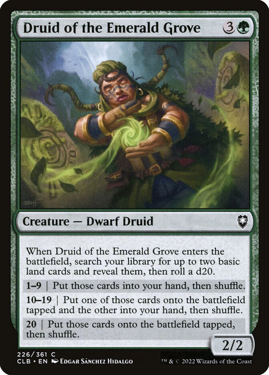 Druid of the Emerald Grove Foil