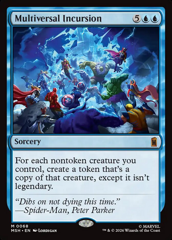 Multiversal Incursion Foil
