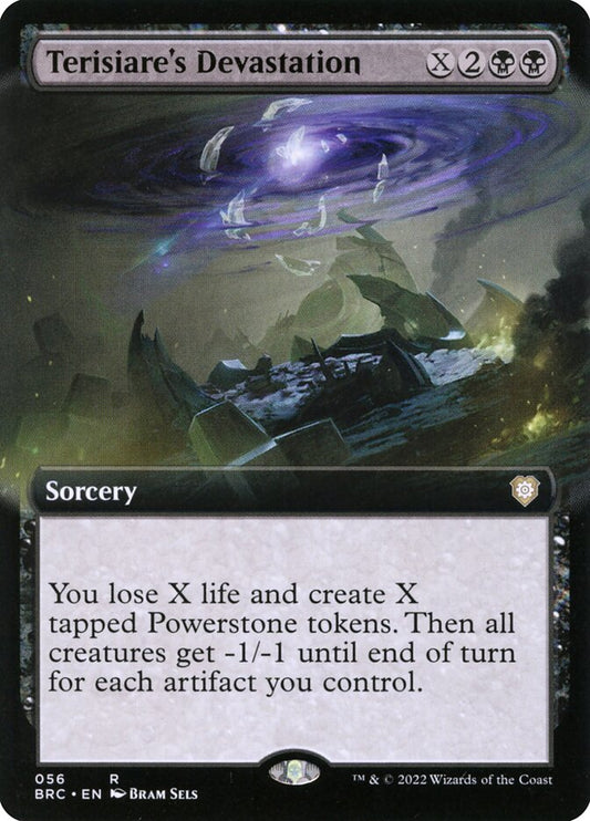 Terisiare's Devastation Extended Art
