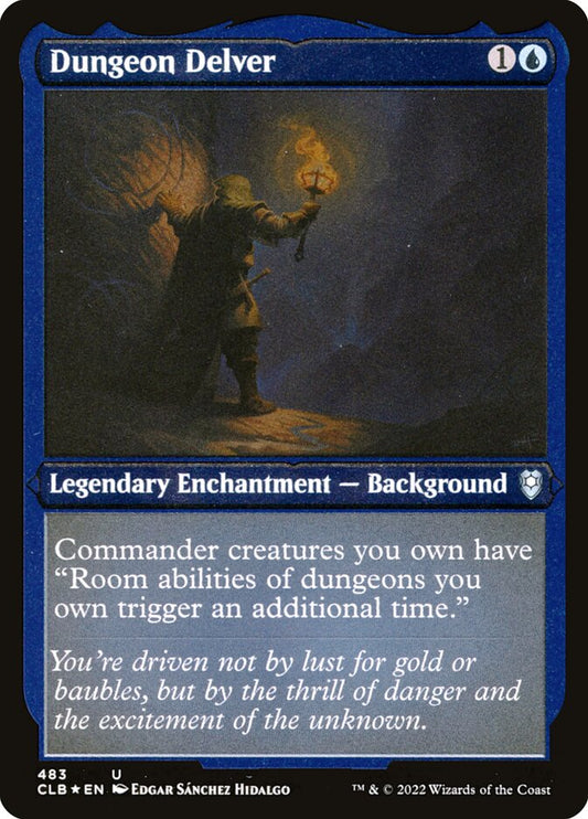 Dungeon Delver Etched Foil