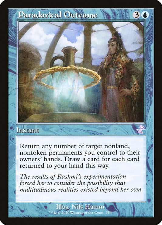 Paradoxical Outcome Old Frame