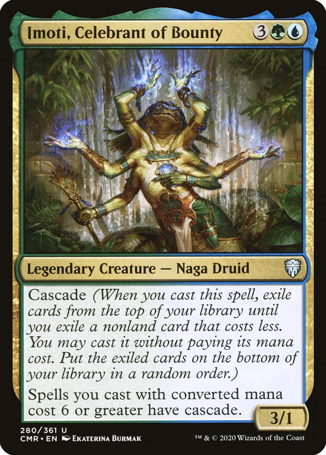 Imoti, Celebrant of Bounty Foil