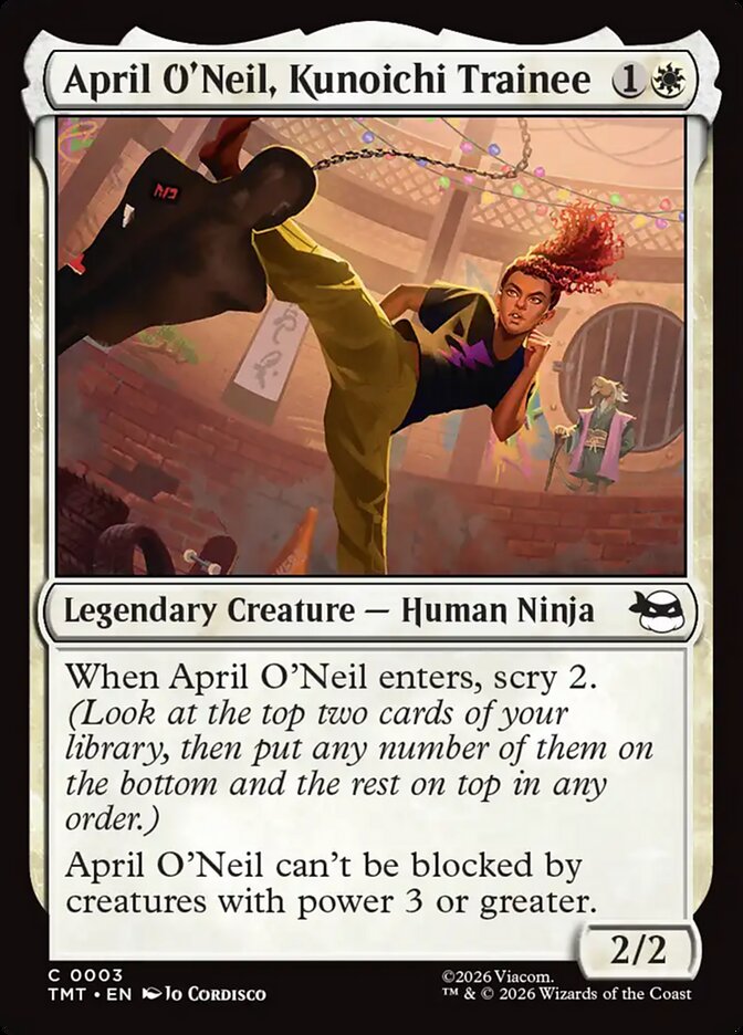 April O'Neil, Kunoichi Trainee Foil
