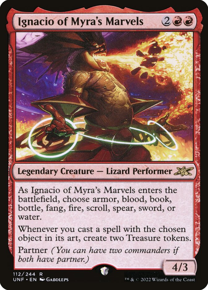 Ignacio of Myra's Marvels Galaxy Foil