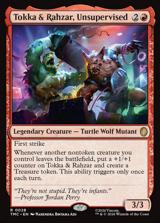 Tokka & Rahzar, Unsupervised