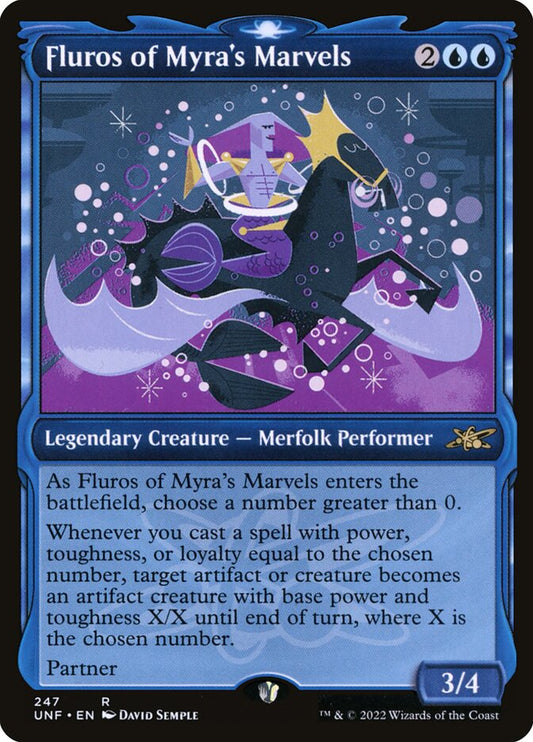 Fluros of Myra's Marvels Showcase Foil