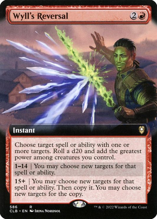 Wyll's Reversal Extended Art Foil