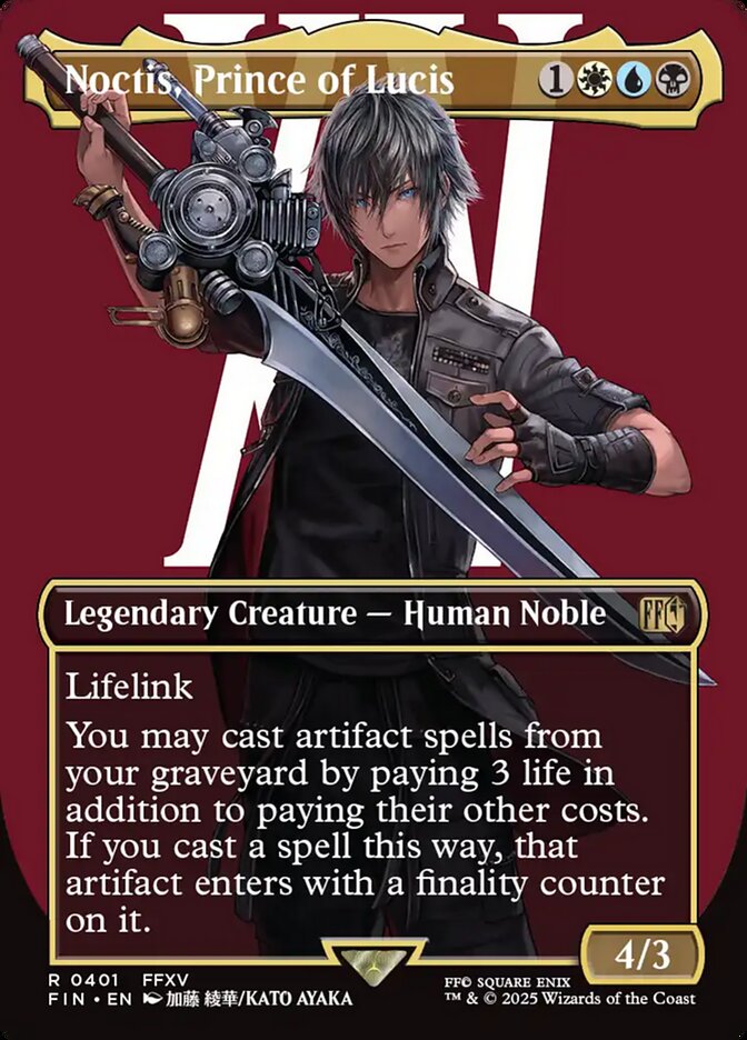 Noctis, Prince of Lucis Borderless