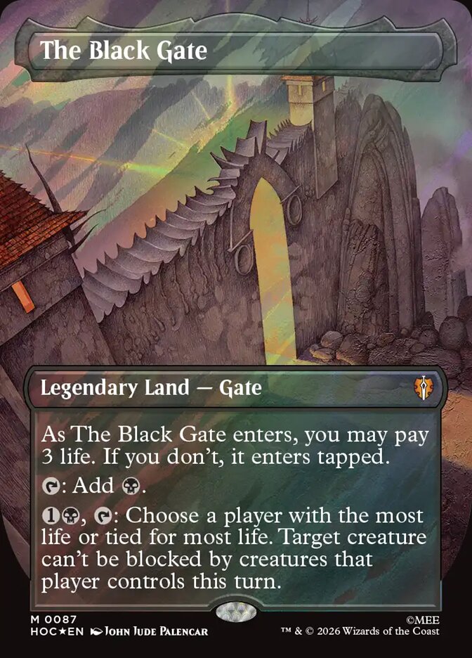The Black Gate Classic Artist Surge Foil