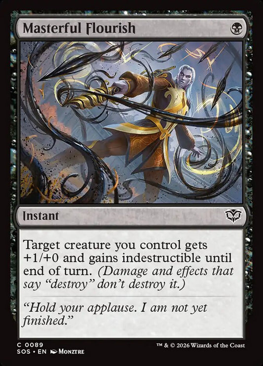Masterful Flourish Foil