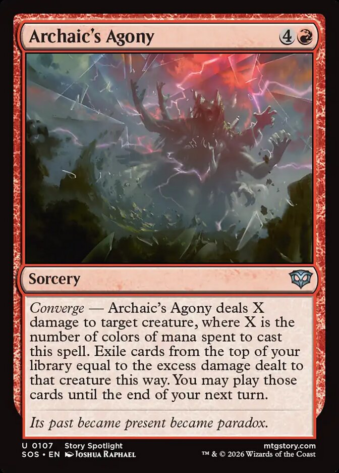 Archaic's Agony Foil