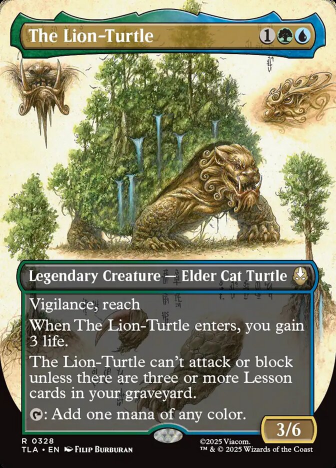The Lion-Turtle Borderless Field Notes – Tao Games