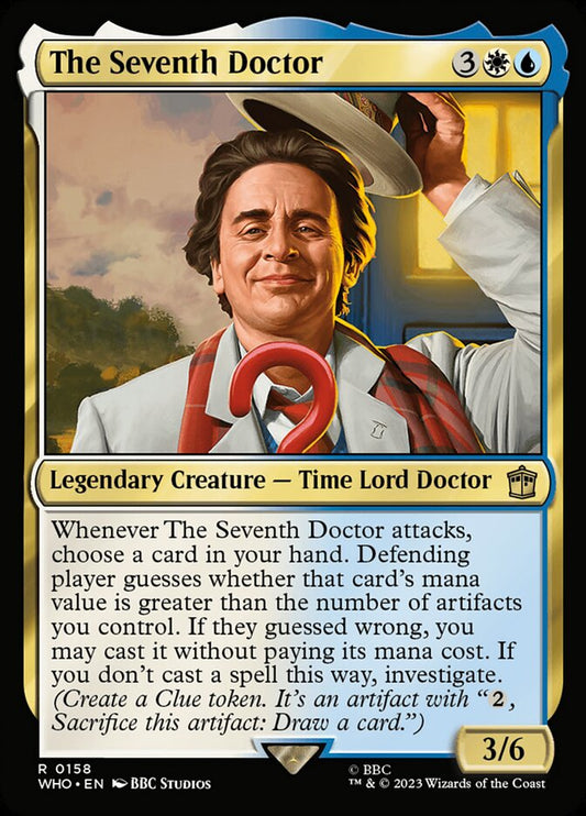 The Seventh Doctor Foil